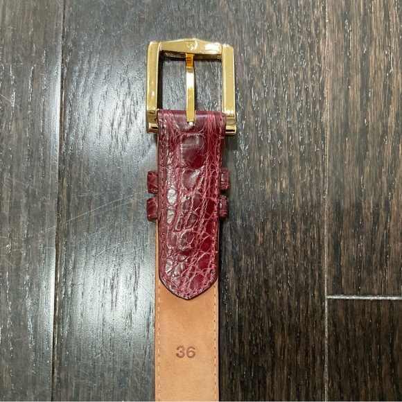 Paul Stuart Alligator Belt (36) - Picture 2 of 7